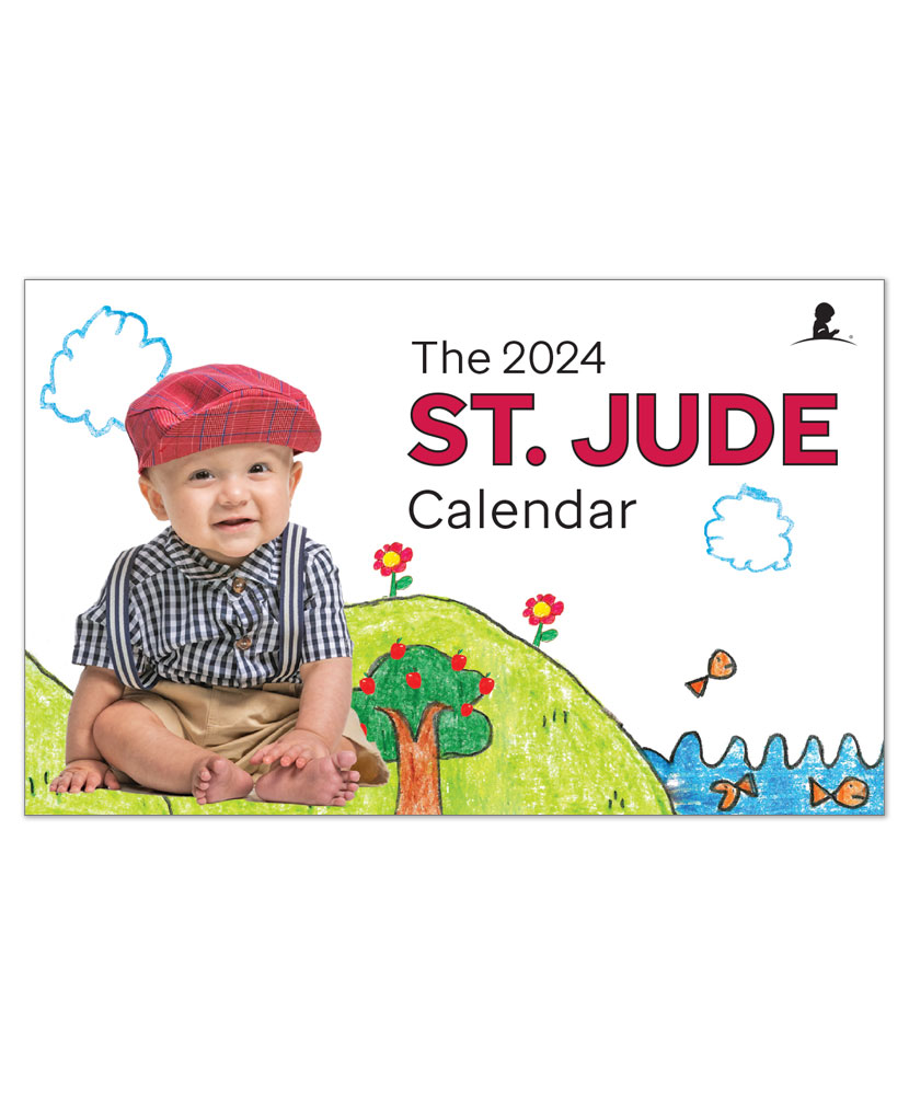 2024 St. Jude Patient Art Desk Calendar St. Jude Gift Shop